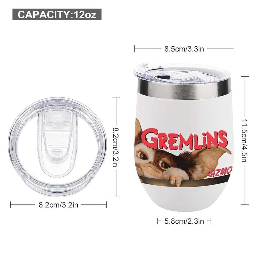 Amazon | タンブラー 蓋付き グレムリン ギズモ ビール コーヒー